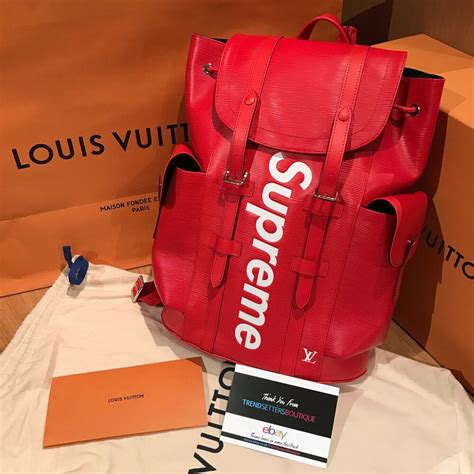 supreme x louis vuitton bag|louis vuitton x supreme sale.